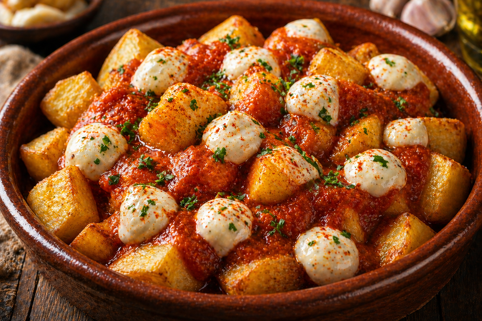 Patatas Bravas Receta