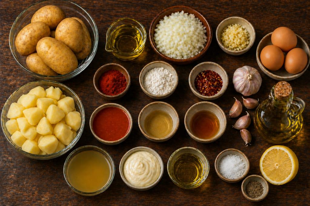 Patatas Bravas Receta