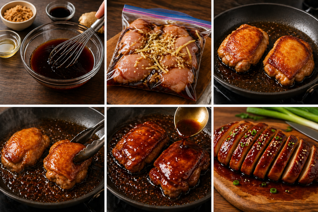 Pollo Teriyaki
