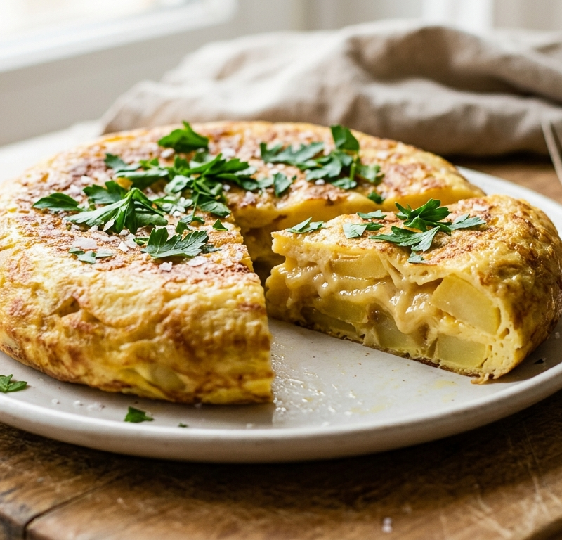 Tortilla Española Perfecta Paso a Paso